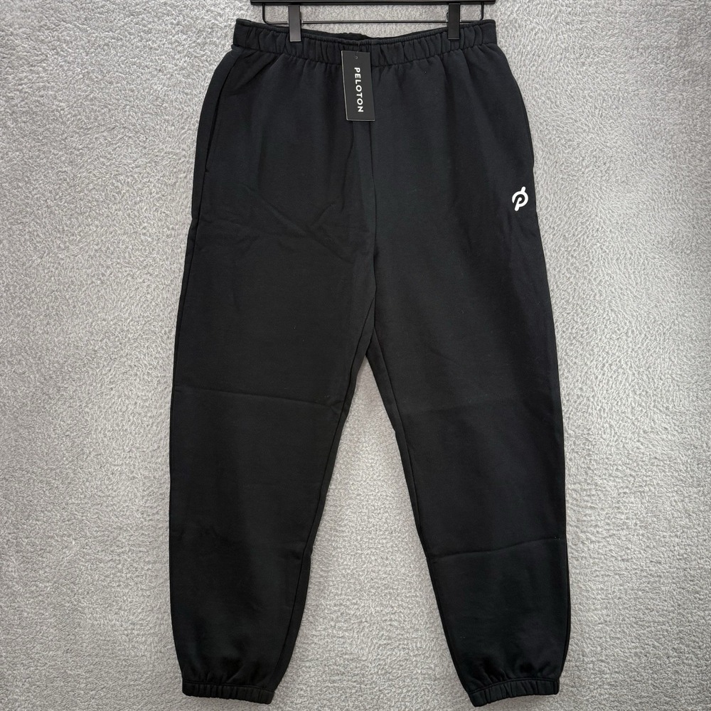Peloton TWGF Tape Gym Sweatpants Black Women's Size Medium NWT